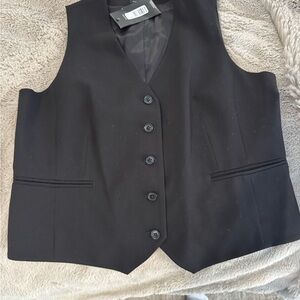 RW&CO. Black Tailored Women's Vest
